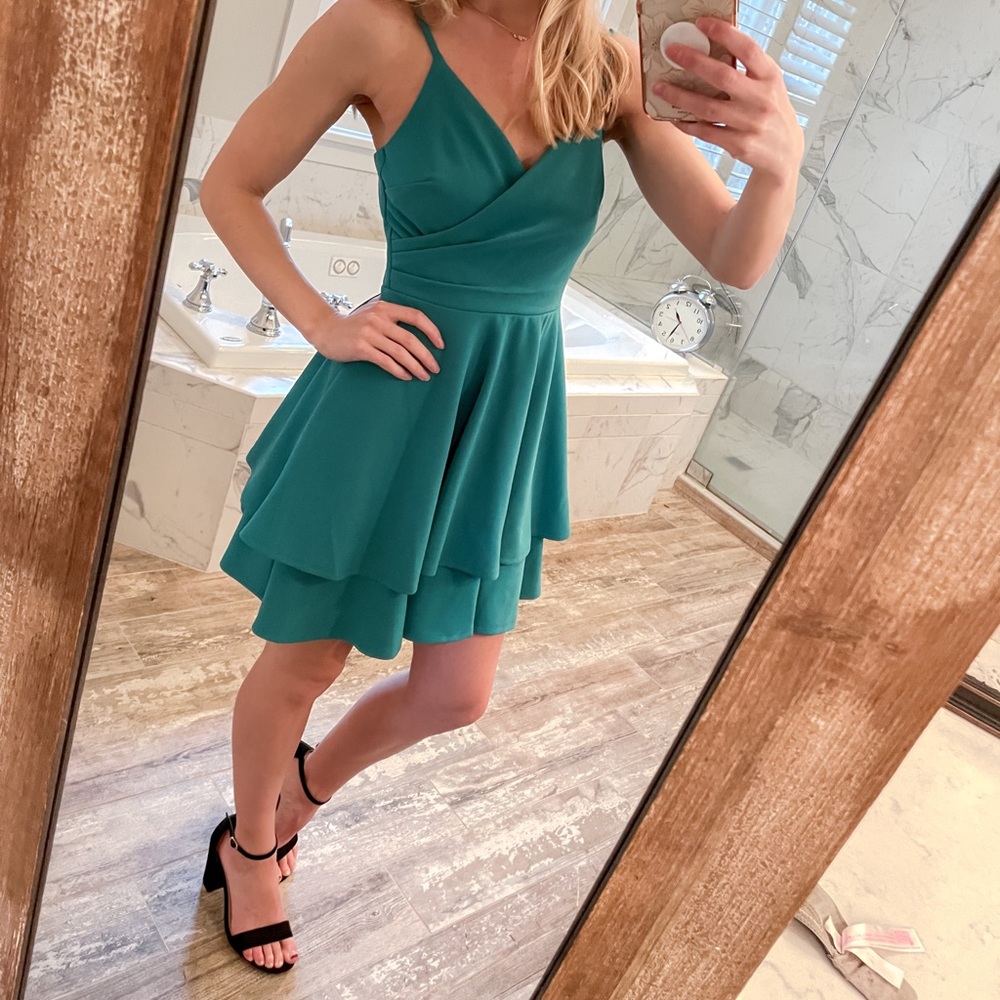 Emerald Sundae Skater Dress
